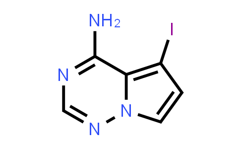 4-Amino-5-iodopyrrolo[2,1-f][1,2,4]triazine