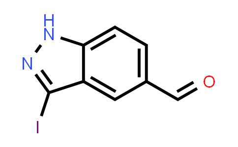 3-Iodo-1H-indazole-5-carbaldehyde