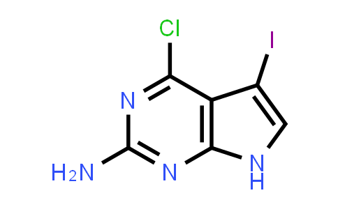 4-Chloro-5-iodo-7H-pyrrolo[2,3-d]pyrimidin-2-amine