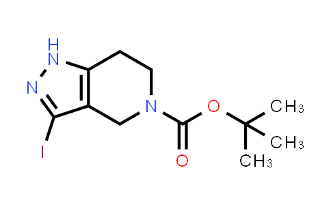 tert-Butyl 3-iodo-1,4,6,7-tetrahydropyrazolo-[4,3-c]pyridine-5-carboxylate