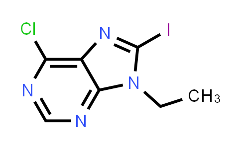 6-Chloro-9-ethyl-8-iodo-9H-purine