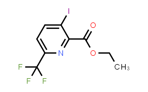 Ethyl 3-iodo-6-(trifluoromethyl)picolinate