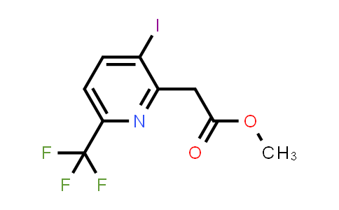 Methyl 3-iodo-6-(trifluoromethyl)-pyridine-2-acetate