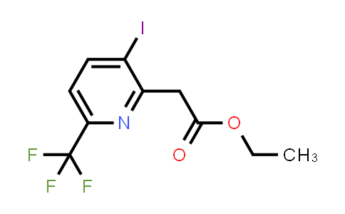 Ethyl 3-iodo-6-(trifluoromethyl)pyridine-2-acetate