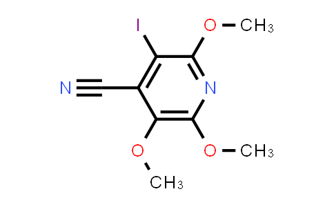 3-Iodo-2,5,6-trimethoxyisonicotinonitrile