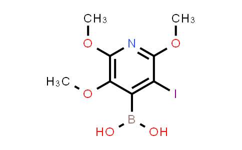 (3-Iodo-2,5,6-trimethoxypyridin-4-yl)boronic acid