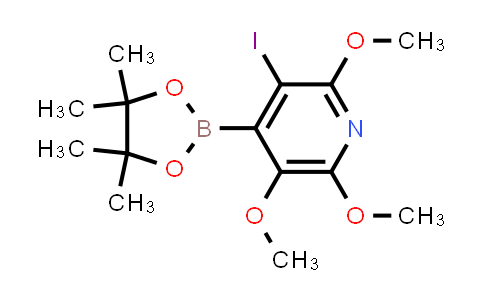 3-Iodo-2,5,6-trimethoxy-4-(4,4,5,5-tetramethyl-1,3,2-dioxaborolan-2-yl)pyridine