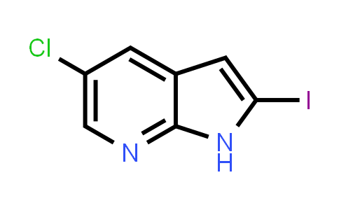 5-Chloro-2-iodo-1H-pyrrolo[2,3-b]pyridine