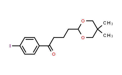 4-(5,5-Dimethyl-1,3-dioxan-2-yl)-4'-iodobutyrophenone