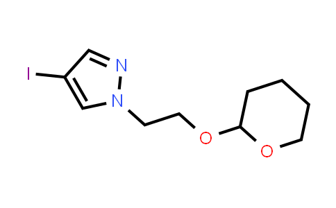 4-Iodo-1-[2-(tetrahydro-2H-pyran-2-yloxy)ethyl]-1H-pyrazole