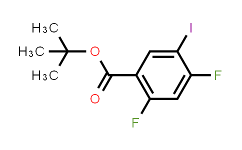 2,4-Difluoro-5-iodo-benzoic acid tert-butyl ester