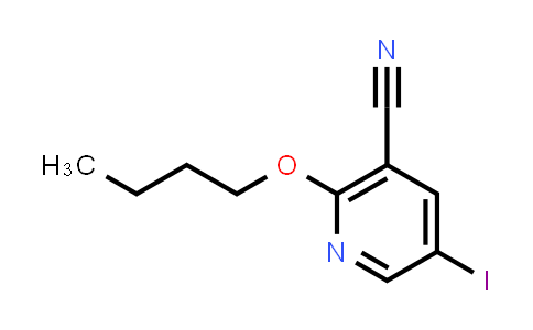 2-Butoxy-5-iodo-nicotinonitrile