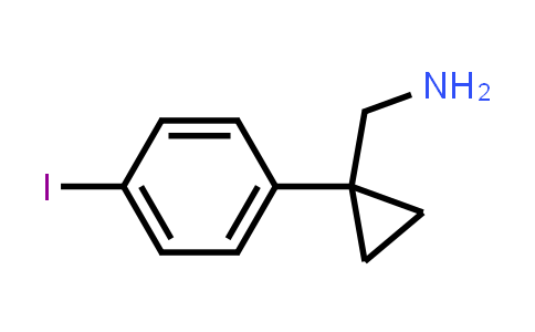 (1-(4-Iodophenyl)cyclopropyl)methanamine