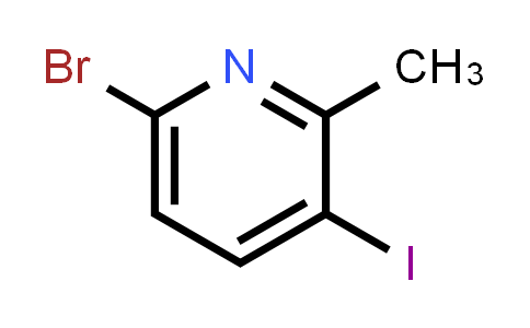 6-Bromo-3-iodo-2-methylpyridine