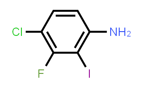 4-Chloro-3-fluoro-2-iodobenzenamine