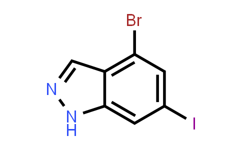 4-Bromo-6-iodo-1H-indazole