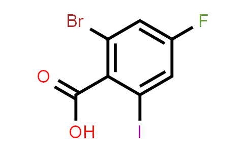 2-Bromo-4-fluoro-6-iodobenzoic acid