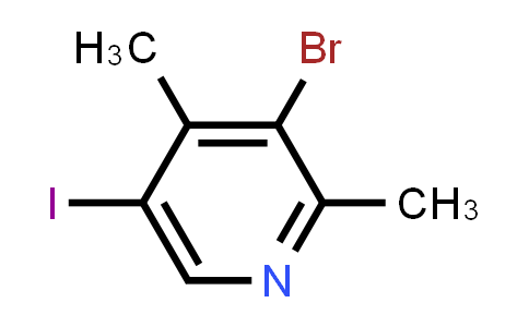 3-Bromo-5-iodo-2,4-dimethylpyridine