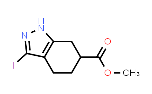 Methyl 3-iodo-4,5,6,7-tetrahydro-1H-indazole-6-carboxylate