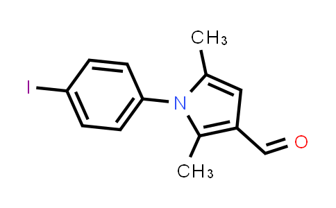 1-(4-Iodophenyl)-2,5-dimethylpyrrole-3-carbaldehyde