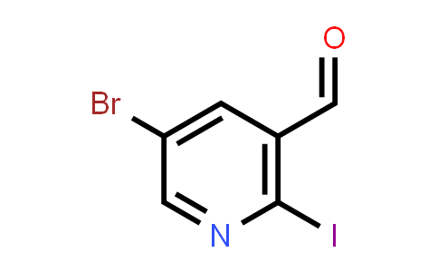 5-Bromo-2-iodonicotinaldehyde