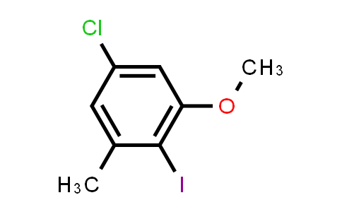 5-Chloro-2-iodo-1-methoxy-3-methylbenzene