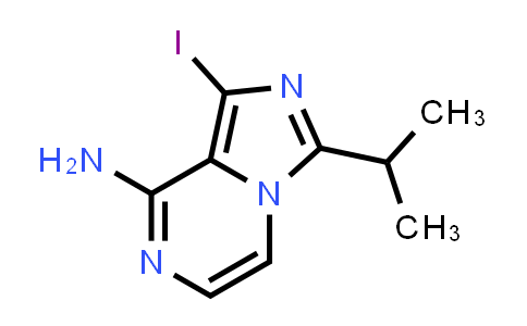 1-Iodo-3-isopropylimidazo[1,5-a]pyrazin-8-amine