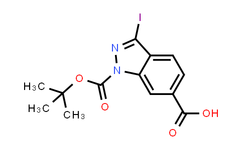 1-(tert-Butoxycarbonyl)-3-iodo-1H-indazole-6-carboxylic acid