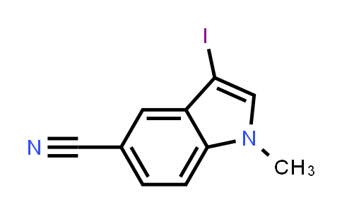 3-Iodo-1-methyl-1H-indole-5-carbonitrile