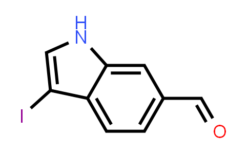 3-Iodo-1H-indole-6-carbaldehyde