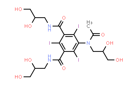 5-[Acetyl(2,3-dihydroxypropyl)amino]-N,N'-bis(2,3-dihydroxypropyl)-2,4,6-triiodoisophthalamide