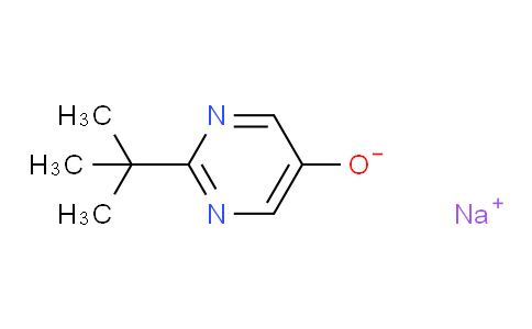 Sodium 2-(1,1-dimethylethyl)-5-pyrimidinolate solution