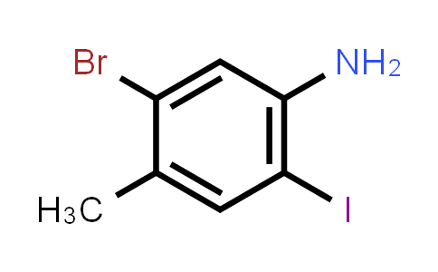 5-Bromo-2-iodo-4-methylphenylamine