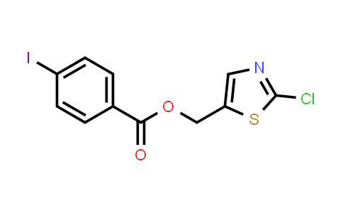 (2-Chloro-1,3-thiazol-5-yl)methyl 4-iodobenzenecarboxylate