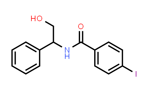 N-(2-Hydroxy-1-phenylethyl)-4-iodobenzenecarboxamide