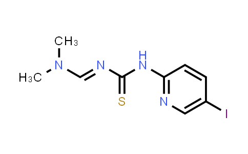 N-[(Dimethylamino)methylene]-N'-(5-iodo-2-pyridinyl)thiourea