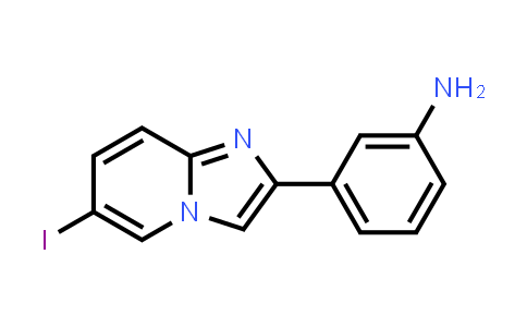 3-(6-Iodoimidazo[1,2-a]pyridin-2-yl)aniline