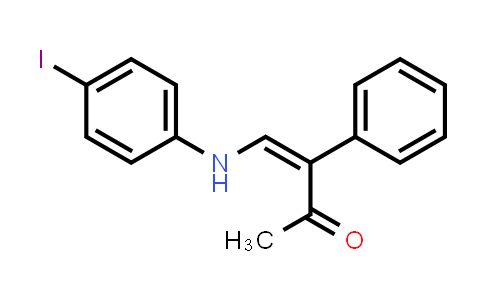 4-(4-Iodoanilino)-3-phenyl-3-buten-2-one