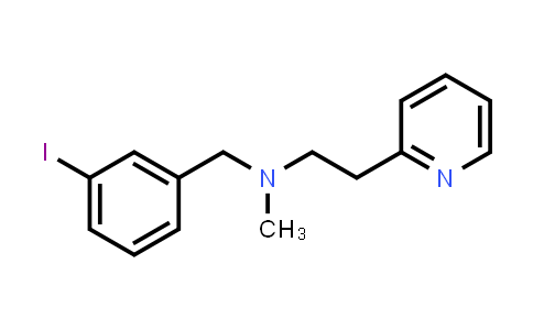 N-(3-Iodobenzyl)-N-methyl-2-(pyridin-2-yl)ethan-1-amine