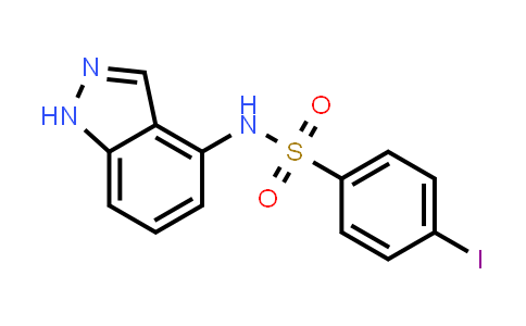 N-(1H-Indazol-4-yl)-4-iodobenzenesulfonamide