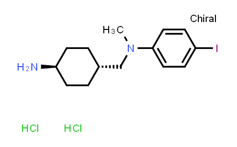 trans-(4-Aminocyclohexylmethyl)-(4-iodophenyl)-methylamine dihydrochloride