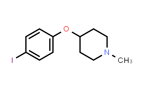 4-(4-Iodophenoxy)-1-methylpiperidine