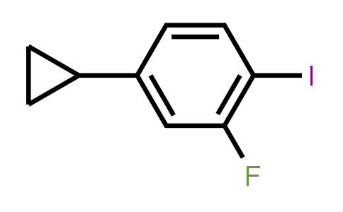 4-Cyclopropyl-2-fluoro-1-iodobenzene