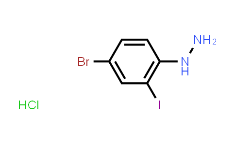 (4-Bromo-2-iodophenyl)hydrazine hydrochloride