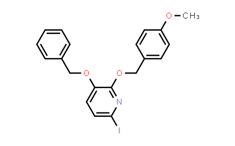 3-Benzyloxy-6-iodo-2-(4-methoxybenzyloxy)pyridine