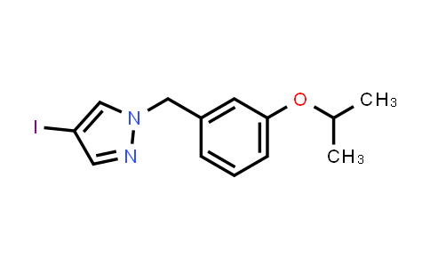 4-Iodo-1-(3-isopropoxybenzyl)-1H-pyrazole