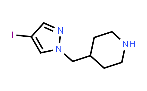 4-(4-Iodopyrazol-1-ylmethyl)piperidine