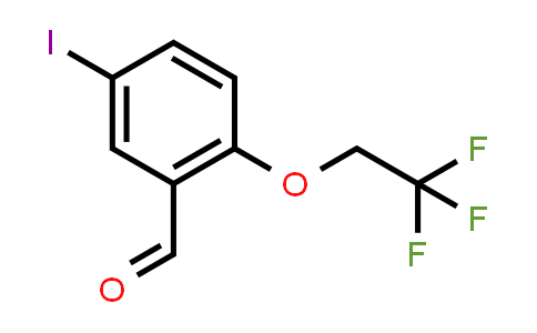 5-Iodo-2-(2,2,2-trifluoroethoxy)benzaldehyde