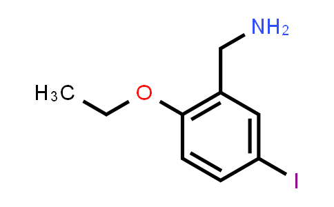 2-Ethoxy-5-iodobenzylamine