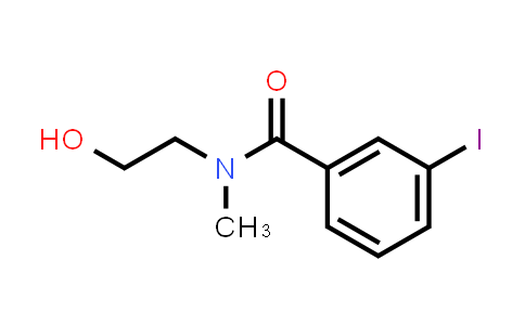 N-(2-Hydroxyethyl)-3-iodo-N-methyl-benzamide